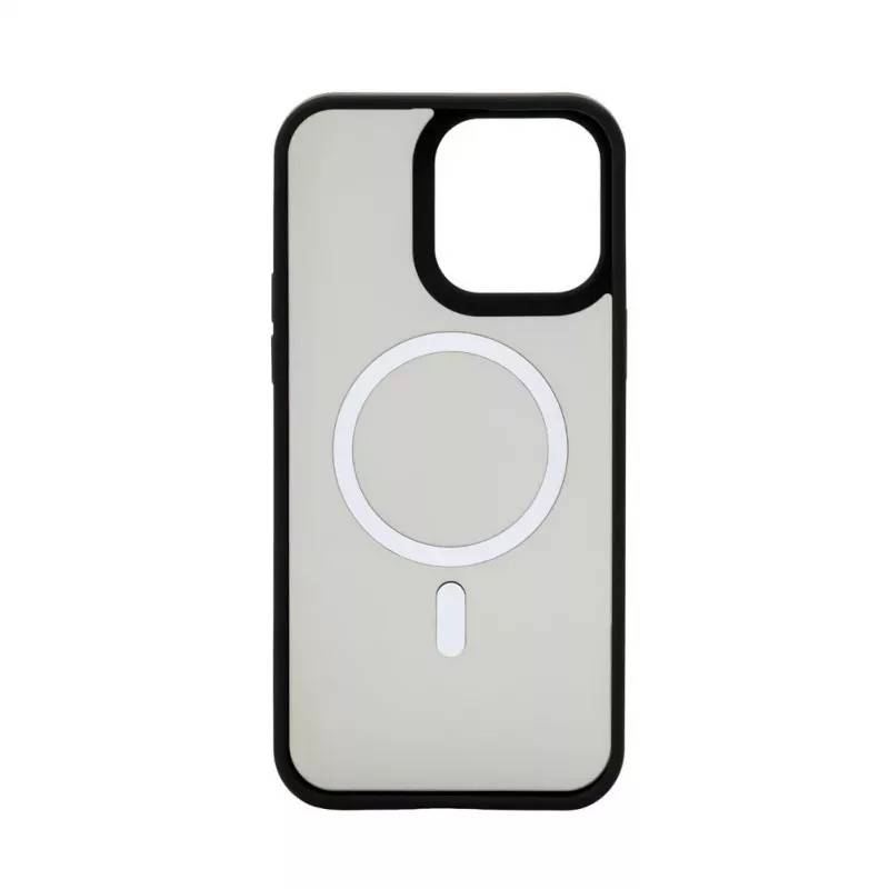 Evelatus Apple iPhone 14 Pro Max Custodia ibrida compatibile MagSafe PC+TPU nero