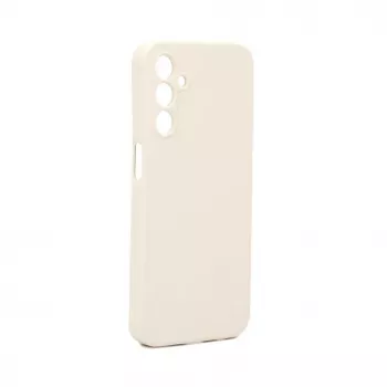 Evelatus Samsung Galaxy A15 Custodia in Silicone Premium Soft Touch Bianco Antico