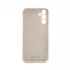 Evelatus Samsung Galaxy A15 Custodia in Silicone Premium Soft Touch Bianco Antico