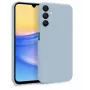 Evelatus Samsung Galaxy A15 Custodia in Silicone Premium Soft Touch Grigio Blu