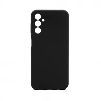 Connect Samsung Galaxy A14 4G / A14 5G Custodia in Silicone Premium Quality Soft Touch Nero