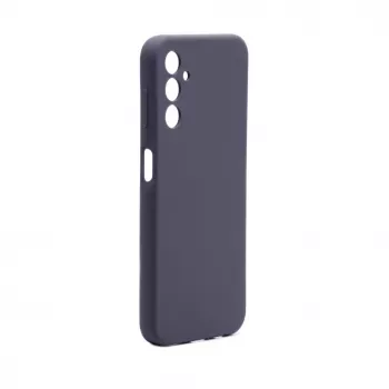 Connect Samsung Galaxy A14 4G / A14 5G Custodia in Silicone Premium Quality Soft Touch Blu Mezzanotte
