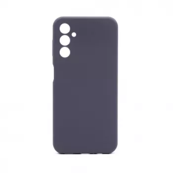 Connect Samsung Galaxy A14 4G / A14 5G Custodia in Silicone Premium Quality Soft Touch Blu Mezzanotte