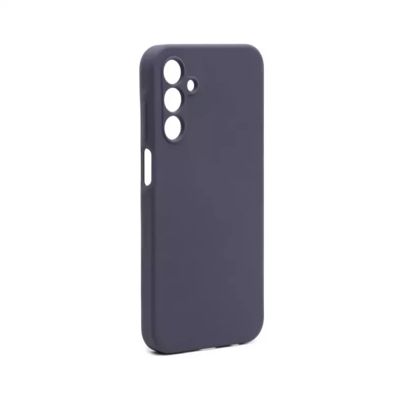 Connect Samsung Galaxy A15 Custodia in Silicone Premium Quality Soft Touch Blu Mezzanotte