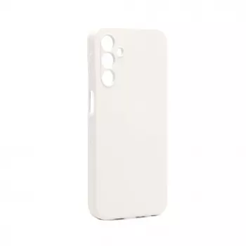 Connect Samsung Galaxy A15 Custodia in Silicone Premium Quality Soft Touch Bianco Antico
