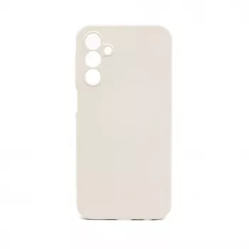 Connect Samsung Galaxy A15 Custodia in Silicone Premium Quality Soft Touch Bianco Antico