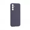 Connect Samsung Galaxy A34 Custodia in Silicone Premium Quality Soft Touch Blu Mezzanotte