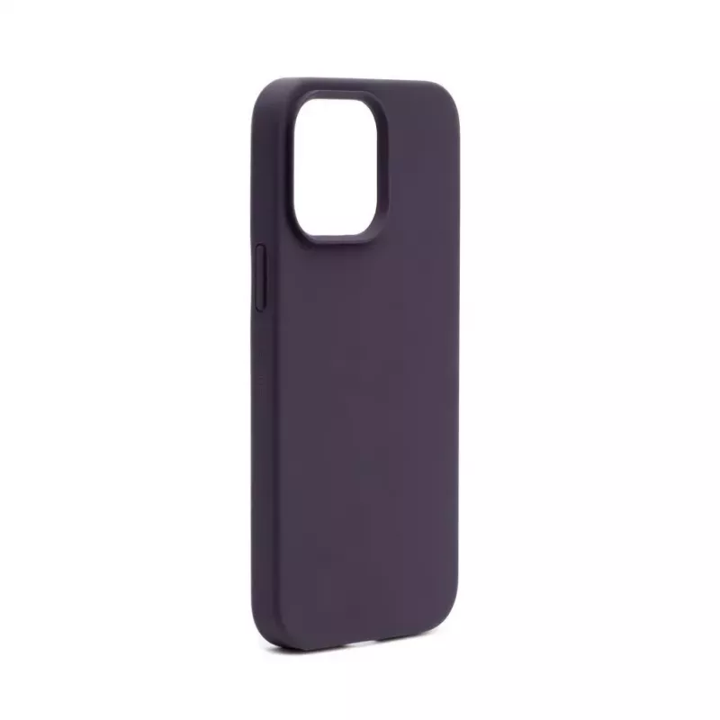 Connect Apple iPhone 14 Pro Max Custodia in Silicone Premium MagSafe Soft Touch New Function Lilla