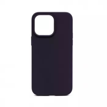 Connect Apple iPhone 14 Pro Max Custodia in Silicone Premium MagSafe Soft Touch New Function Lilla