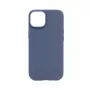 Connect Apple iPhone 14 Custodia in Silicone Premium MagSafe Soft Touch Blu Mezzanotte