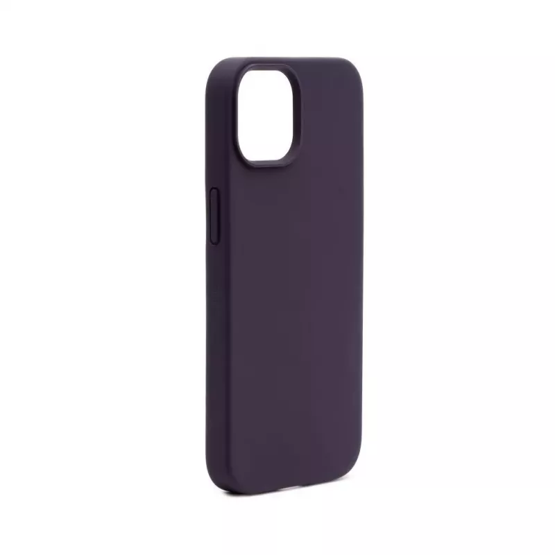 Connect Apple iPhone 14 Custodia in Silicone Premium MagSafe Soft Touch New Function Viola