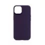 Connect Apple iPhone 14 Custodia in Silicone Premium MagSafe Soft Touch New Function Viola