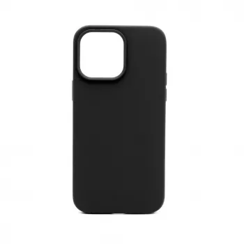 Connect Apple iPhone 14 Pro Max Custodia in Silicone Premium MagSafe Soft Touch New Function Nero