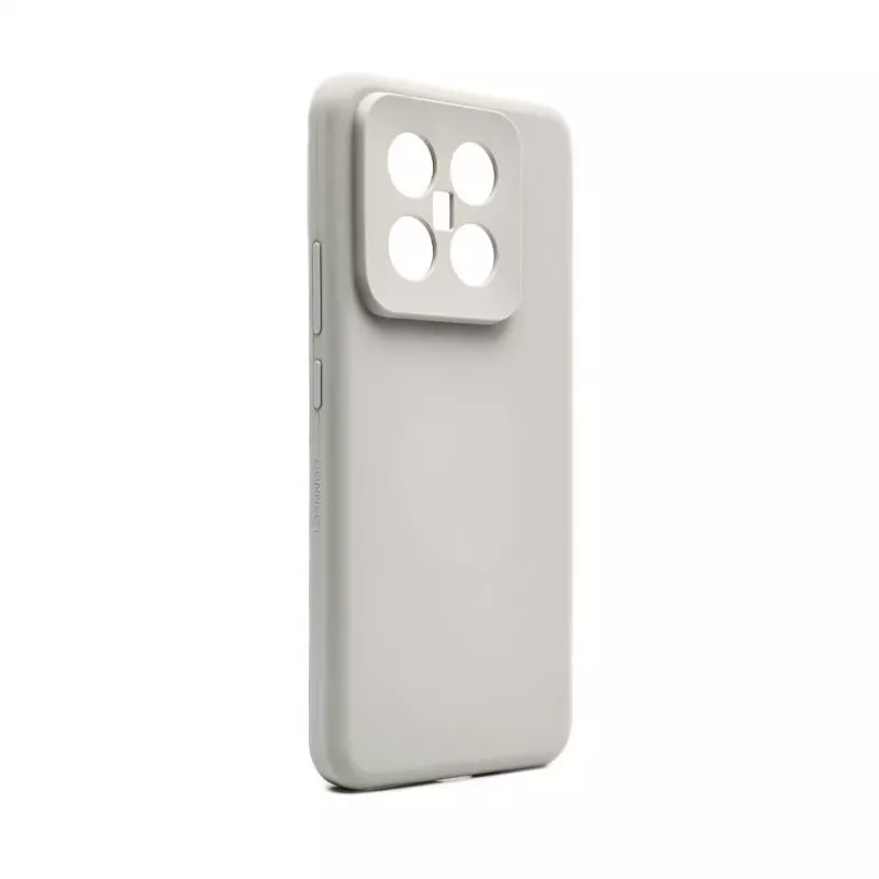 Connect Xiaomi 14 Pro Custodia in Silicone Premium Quality Magnetica Soft Touch Grigio