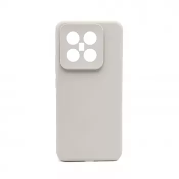 Connect Xiaomi 14 Pro Custodia in Silicone Premium Quality Magnetica Soft Touch Grigio