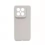 Connect Xiaomi 14 Pro Custodia in Silicone Premium Quality Magnetica Soft Touch Grigio