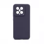 Connect Xiaomi 14 Pro Custodia in Silicone Premium Quality Magnetica Soft Touch Blu Mezzanotte