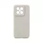 Connect Xiaomi 14 Custodia in Silicone Premium Quality Magnetica Soft Touch Grigio