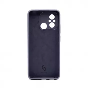 Connect Xiaomi Redmi 12C Custodia in Silicone Premium Quality Soft Touch Blu Mezzanotte