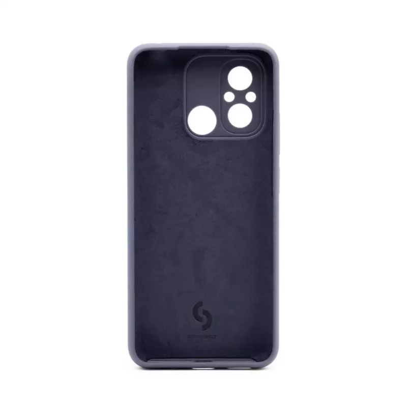 Connect Xiaomi Redmi 12C Custodia in Silicone Premium Quality Soft Touch Blu Mezzanotte