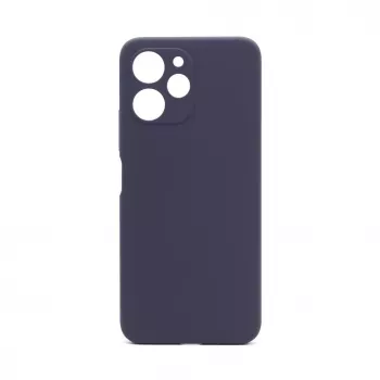 Connect Xiaomi Redmi 12 / Redmi 12 5G Custodia in Silicone Premium Quality Soft Touch Blu Mezzanotte