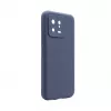 Connect Xiaomi Redmi 13 Custodia in silicone soft touch di qualità premium blu mezzanotte
