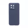 Connect Xiaomi Redmi 13 Custodia in silicone soft touch di qualità premium blu mezzanotte