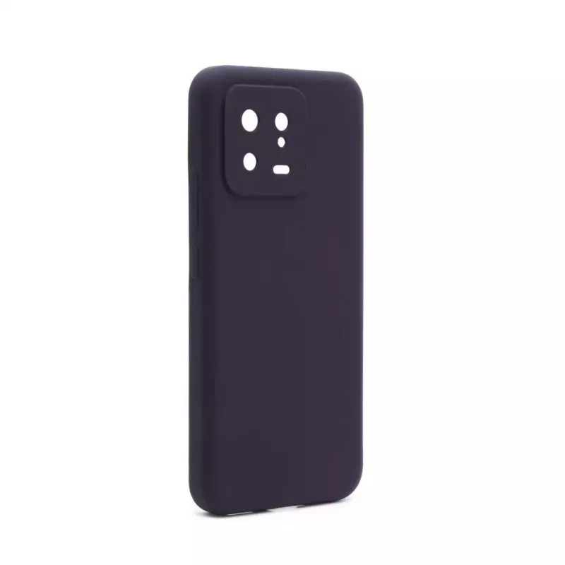 Connect Xiaomi Redmi 13 Custodia in silicone soft touch di qualità premium viola