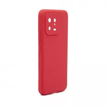Connect Xiaomi Redmi 13 Custodia in silicone soft touch di qualità premium camelia