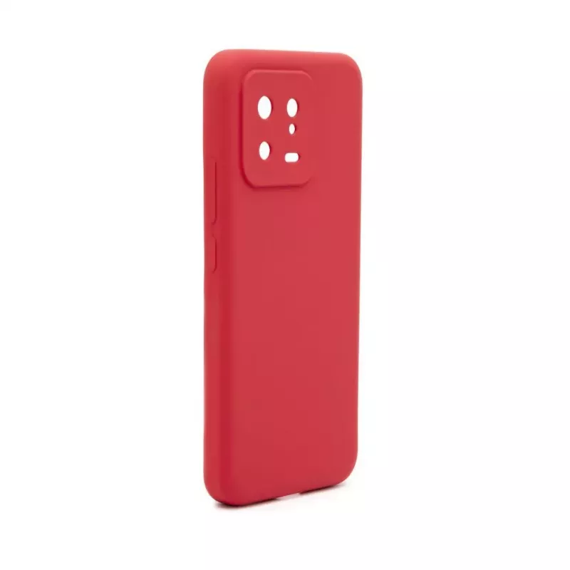 Connect Xiaomi Redmi 13 Custodia in silicone soft touch di qualità premium camelia
