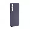 Connect Samsung Galaxy S24 Plus Custodia in silicone soft touch magnetica di qualità premium blu mezzanotte