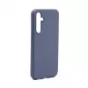 Connect Samsung Galaxy S23 FE Custodia in silicone soft touch MagSafe premium blu mezzanotte