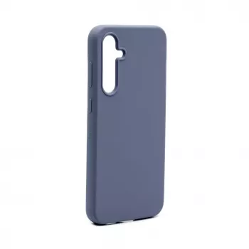 Connect Samsung Galaxy S23 FE Custodia in silicone soft touch MagSafe premium blu mezzanotte