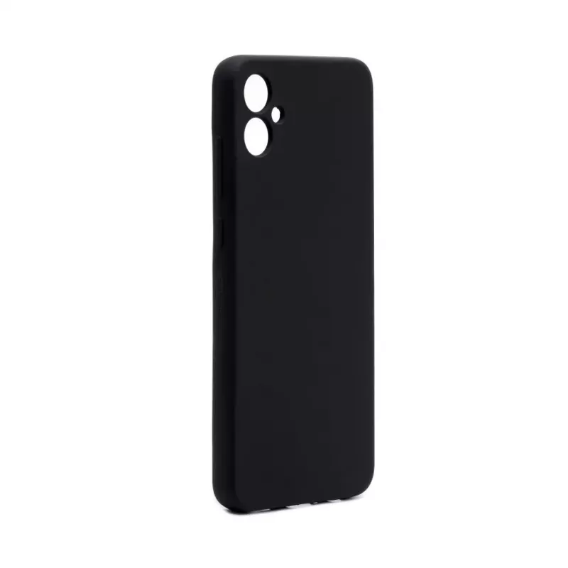 Connect Samsung Galaxy A05 4G Custodia in silicone soft touch di qualità premium nero