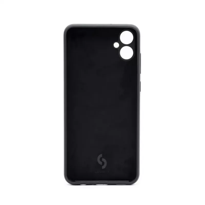 Connect Samsung Galaxy A05 4G Custodia in silicone soft touch di qualità premium nero