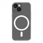Connect Apple iPhone 15 Custodia trasparente con protezione magnetica e fotocamera trasparente