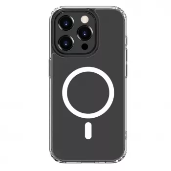Connect Apple iPhone 14 Pro Max Custodia trasparente compatibile MagSafe trasparente