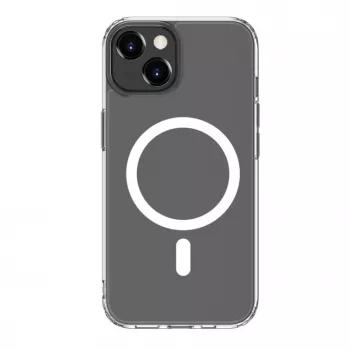 Connect Apple iPhone 15 Custodia trasparente compatibile MagSafe trasparente