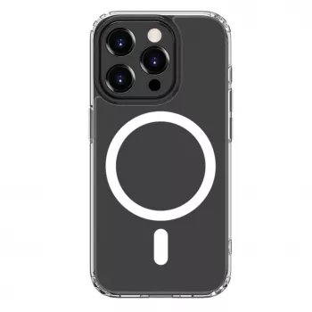 Connect Apple iPhone 15 Pro Custodia trasparente compatibile MagSafe trasparente