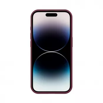 Connect Apple iPhone 15 Pro Max Custodia ibrida con magnetica PC+TPU prugna