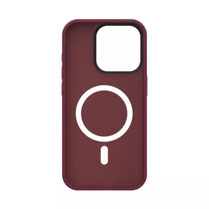 Connect Apple iPhone 15 Pro Max Custodia ibrida con magnetica PC+TPU prugna