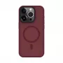 Connect Apple iPhone 15 Pro Max Custodia ibrida con magnetica PC+TPU prugna