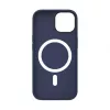Connect Apple iPhone 14 Custodia ibrida con magnetica PC+TPU blu