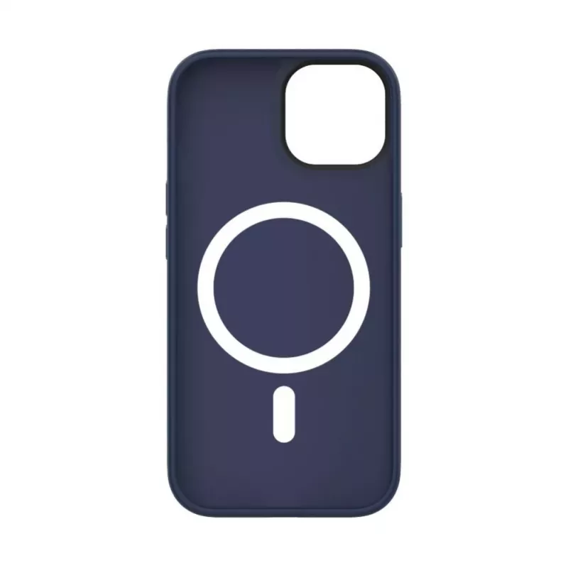 Connect Apple iPhone 14 Custodia ibrida con magnetica PC+TPU blu
