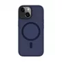 Connect Apple iPhone 14 Custodia ibrida con magnetica PC+TPU blu
