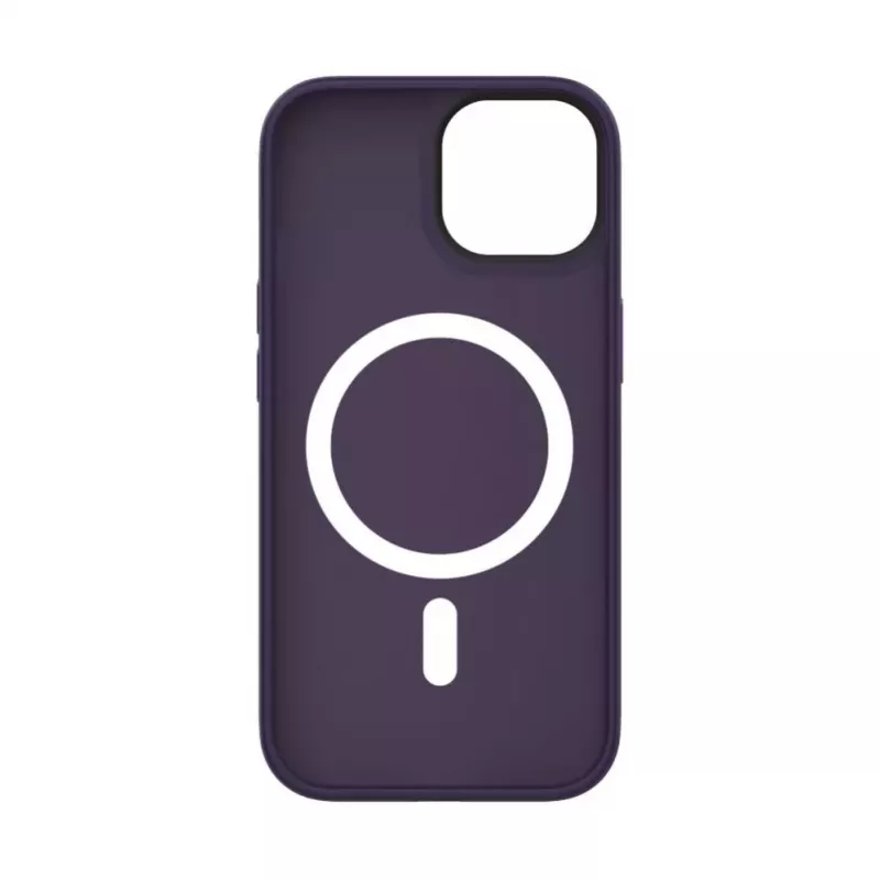 Connect Apple iPhone 14 Custodia ibrida con magnetica PC+TPU viola intenso