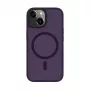 Connect Apple iPhone 14 Custodia ibrida con magnetica PC+TPU viola intenso