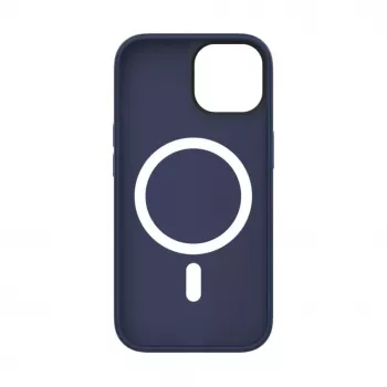 Connect Apple iPhone 15 Custodia ibrida con magnete, PC+TPU, blu