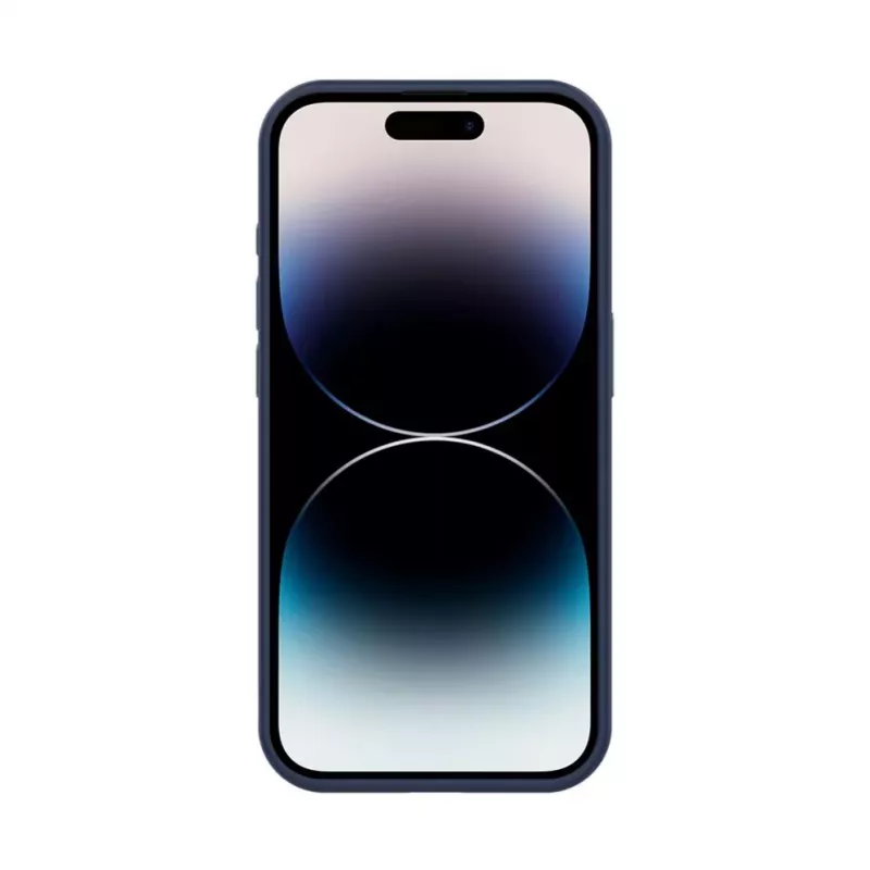 Connect Apple iPhone 15 Pro Custodia ibrida con magnete, PC+TPU, blu