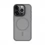 Connect Apple iPhone 15 Pro Custodia ibrida con magnete, PC+TPU, argento